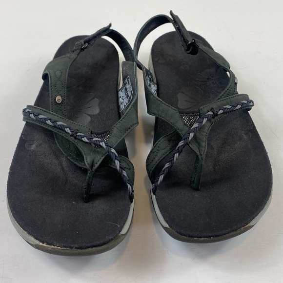 Merrell Women's Stella Bloom Black Slingback Thong Sandals Size 10‎ - Picture 9 of 13